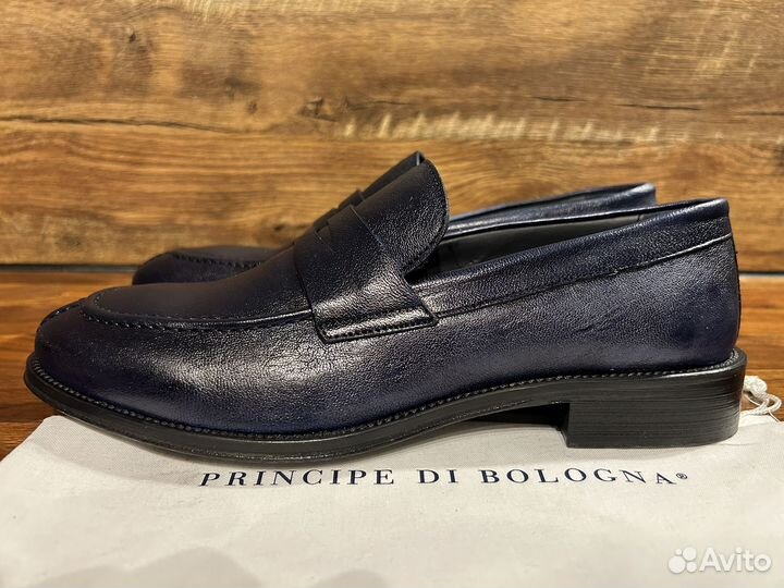 Новые лоферы Principe di Bologna, 40,5, оригинал