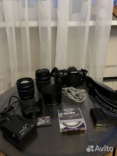 Зеркальный фотоаппартат Olympus E 520 Kit