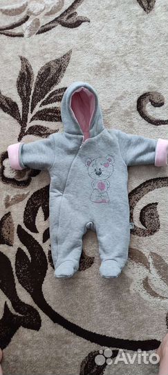 Детский демисезонный комбинезон 62