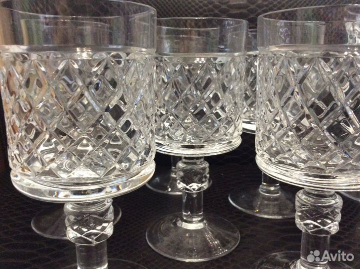 Бокалы хрусталь Дуги лзхс и фужеры 60-е