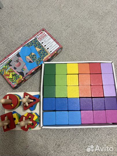 Развивающие игрушки от 1 года пакетом
