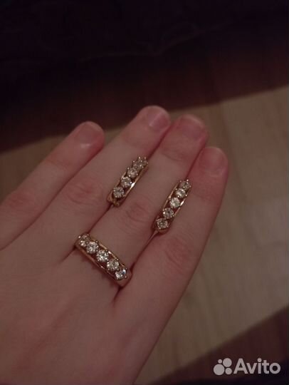 Серебряные серьги