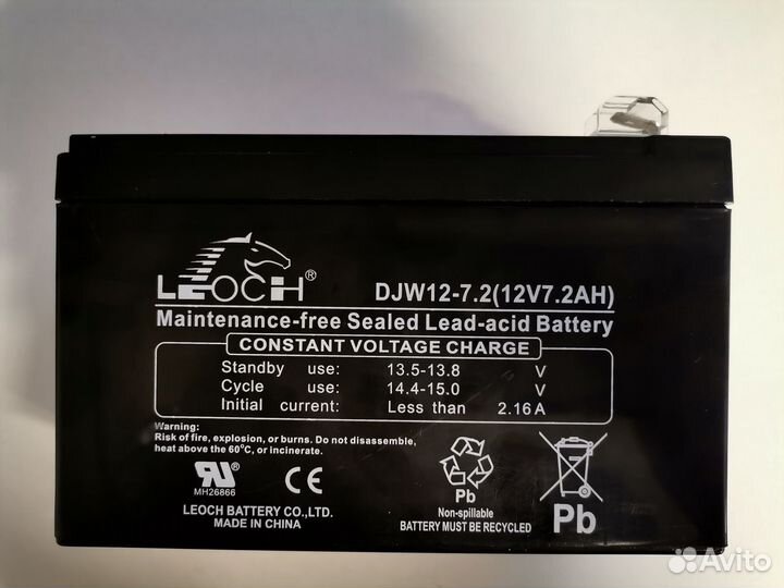 Аккумулятор Leoch DJW12-7.2