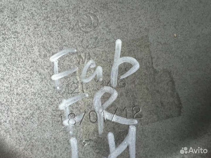 Стеклоподъемник механизм задний Skoda Fabia 2 1.4