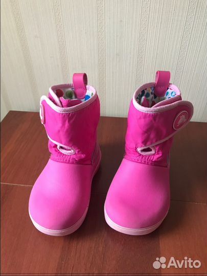 Сапоги Crocs демисезонные. C8