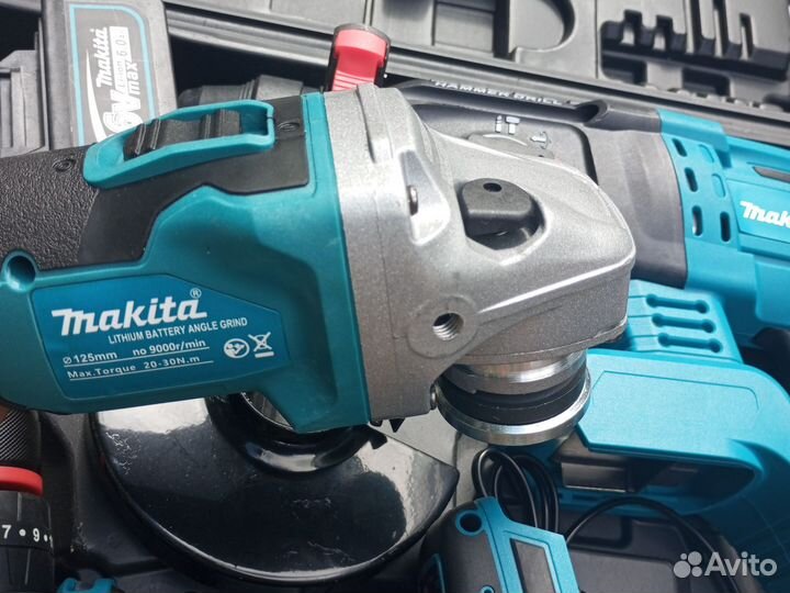 Аккумуляторный набор makita 4 в 1