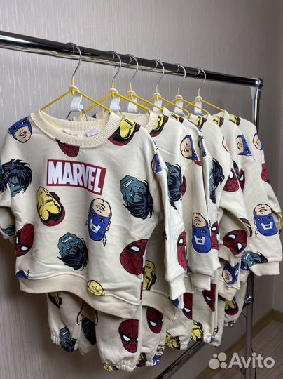 Костюм для мальчика Zara новый флис, двухнитка