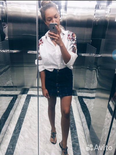 Рубашка zara m