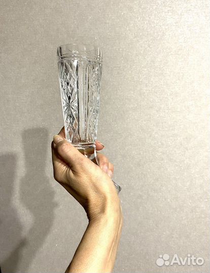 Ваза СССР, хрустальный кубок-рог