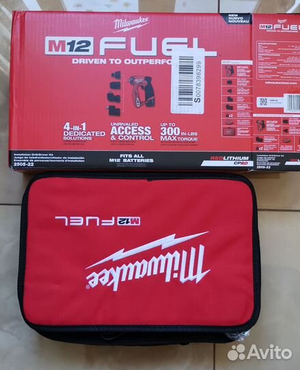 Шуруповёрт Milwaukee 2505-22 fuel M12