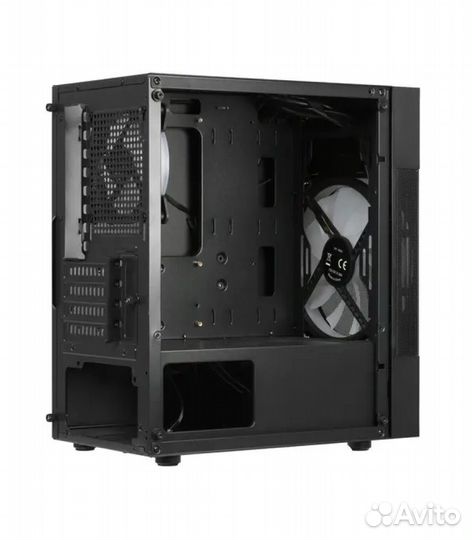 Корпус Aerocool Atomic Lite-G-BK-V2, черный