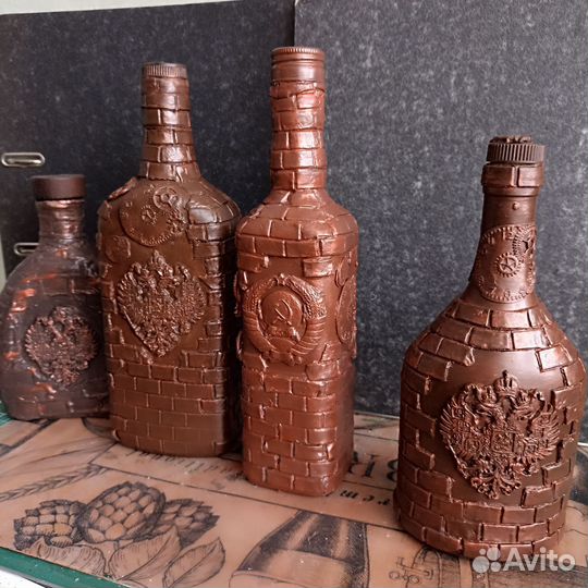 Бутылка интерьерная