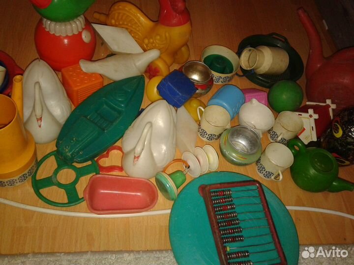 Игрушки пластик СССР