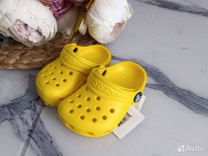 Сабо Crocs c4 новые 18 19 р