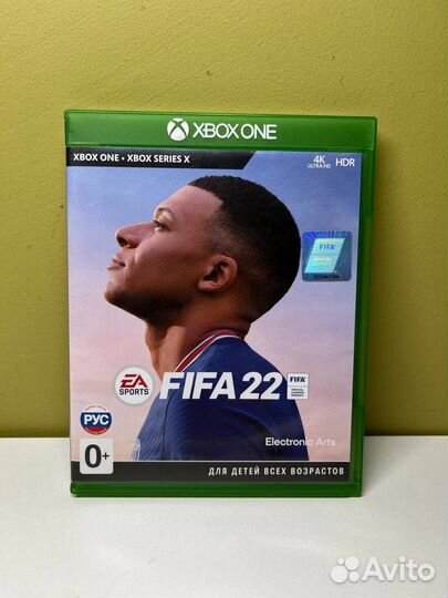 Диск Xbox one Fifa 2022 русский