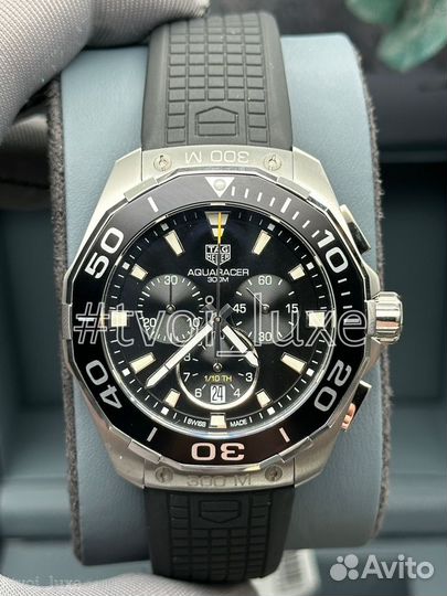 Часы tag heuer aquaracer black