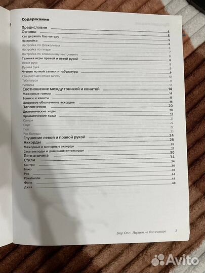 Самоучитель игры на бас гитаре