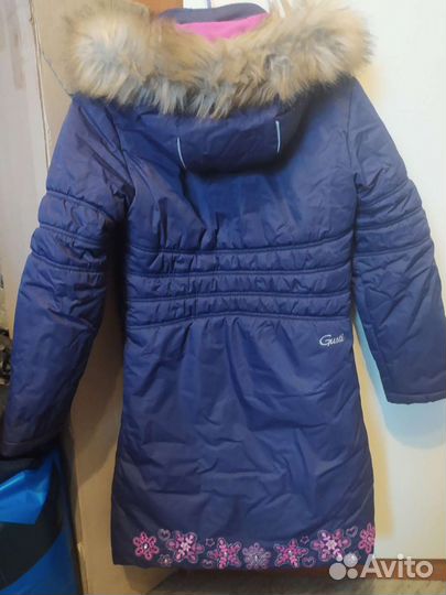 Пальто для девочки рост 140