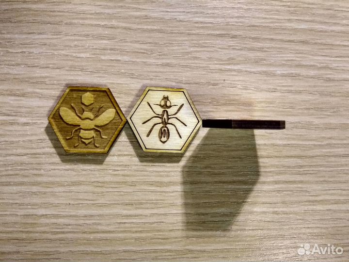 Улей (hive) настольная игра из дерева