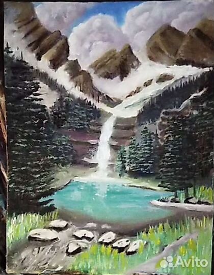 Картина маслом пейзаж