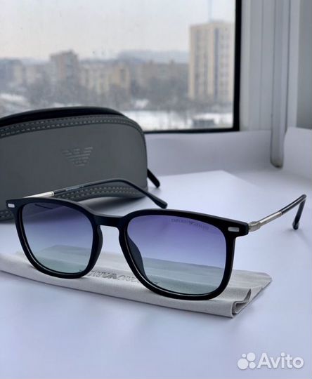 Очки emporio armani градиент поляризационные