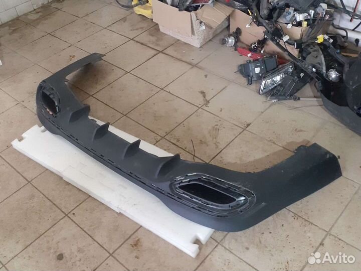 Юбка заднего бампера Mercedes CLA C118