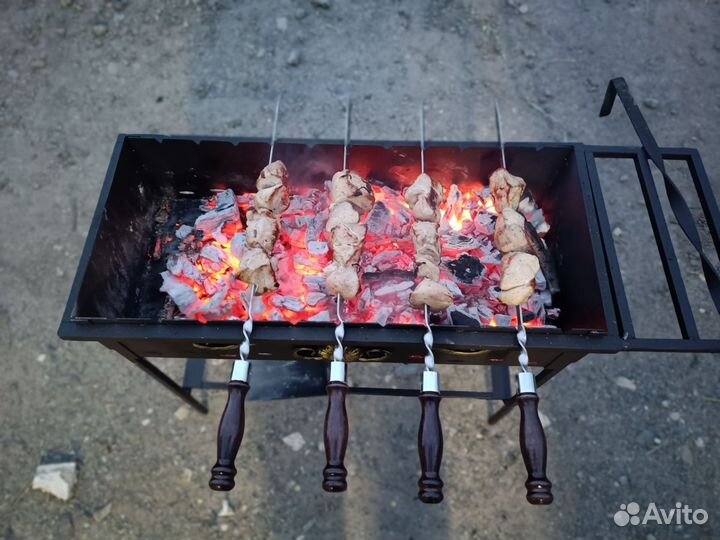 Мангал разборный 2 и 4 мм
