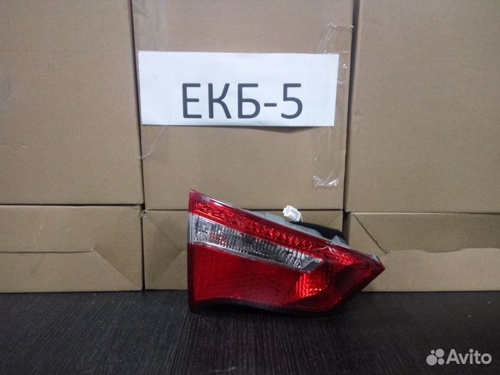 Фонарь левый внутренний Kia Rio 3 QB 2011-2017