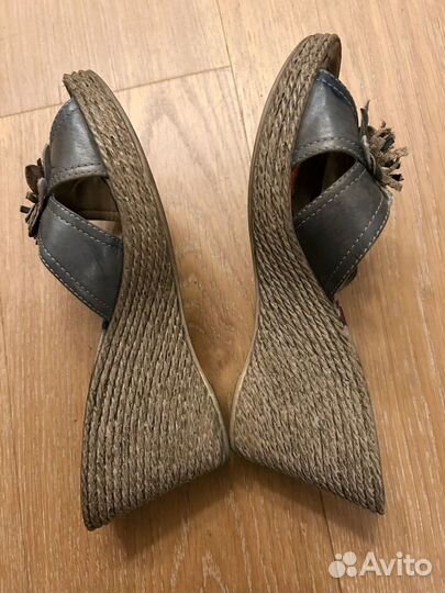 Сабо женские 38 р, Италия, кожа
