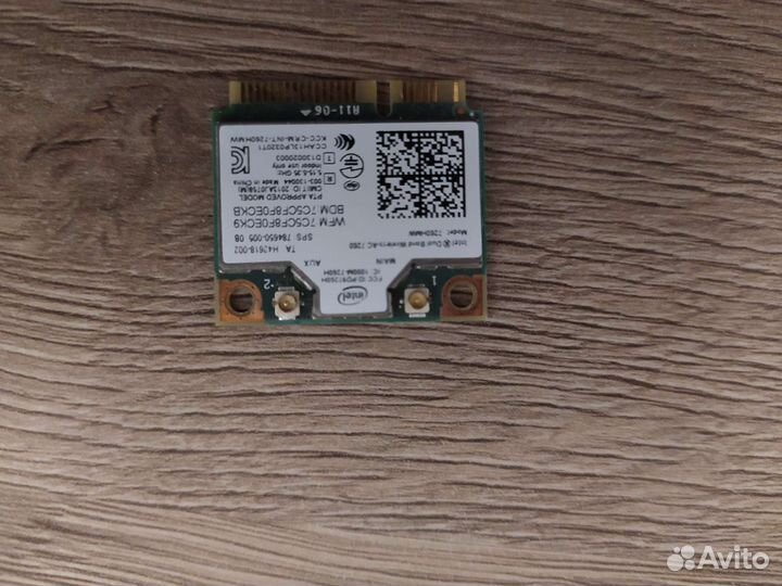 Wifi модуль Intel ax 201 ngw