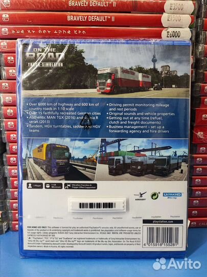 On The Road: Truck simulator PS5 NEW