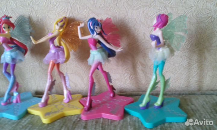 Винкс новые в упаковках 17 штук