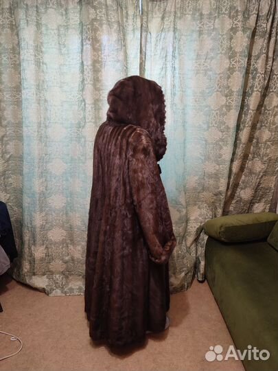 Шуба норковая 50 52 длинная