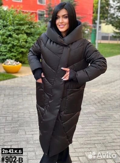 Пуховик женский новый 60 размер