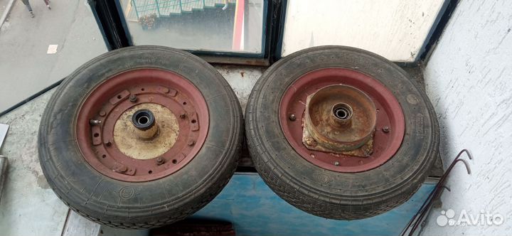 Колеса для тележки бу