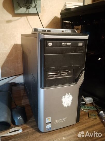 Корпус, материнская плата и процессор q6600