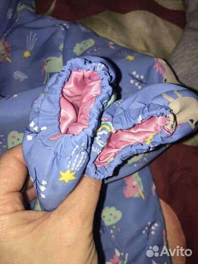 Куртка-ветровка легкая для девочки 80+ костюм