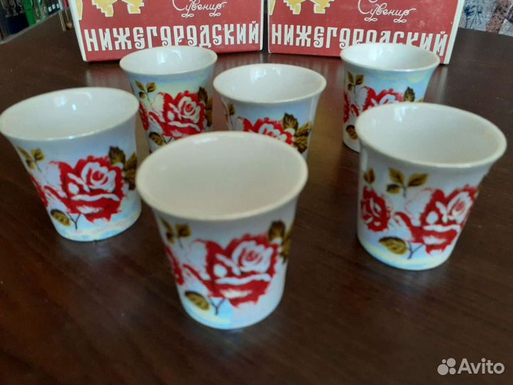 Стопки фарфоровые времен СССР