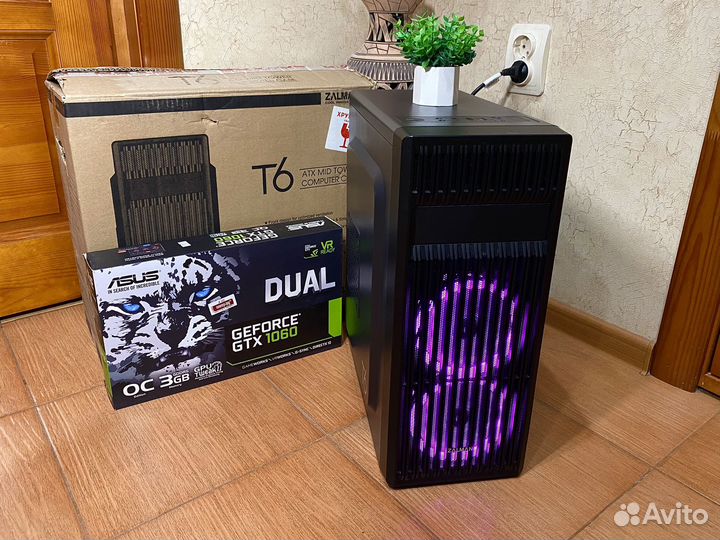 Игровой пк GTX 1060 / i5 / SSD