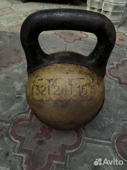 Гиря чугунная 16-24-32 кг