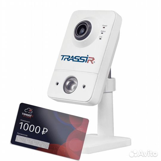 Trassir CloudCube1 комплект видеонаблюдения