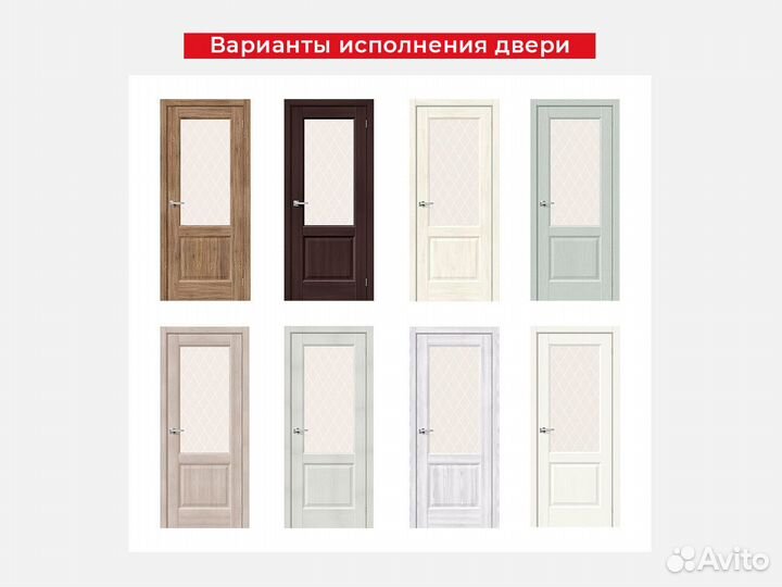 Межкомнатная дверь в ванну