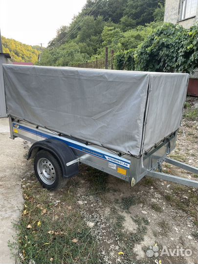 Прицеп легковой Кремень с опорным колесом 2,5х1,3