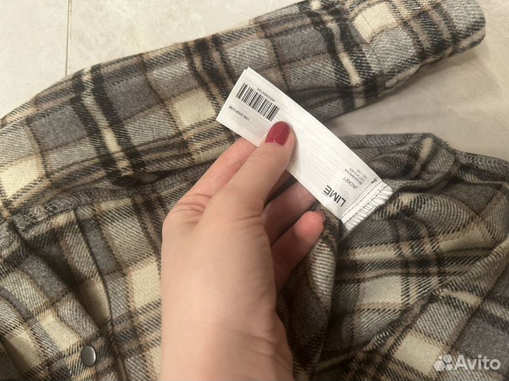 Рубашка в клетку Lime