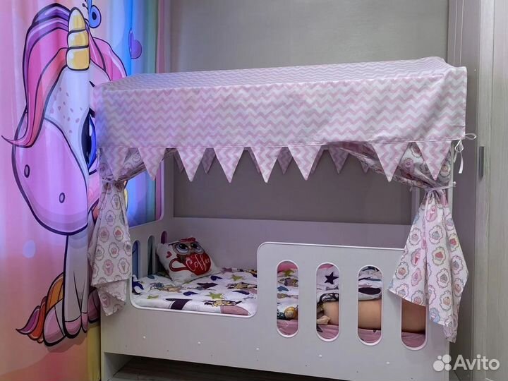 Детская кровать домик новая