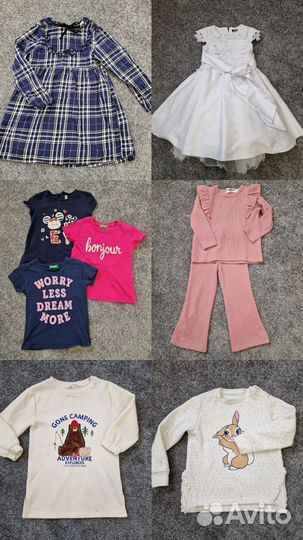 Продаю большой пакет вещей на девочку 92-98-104