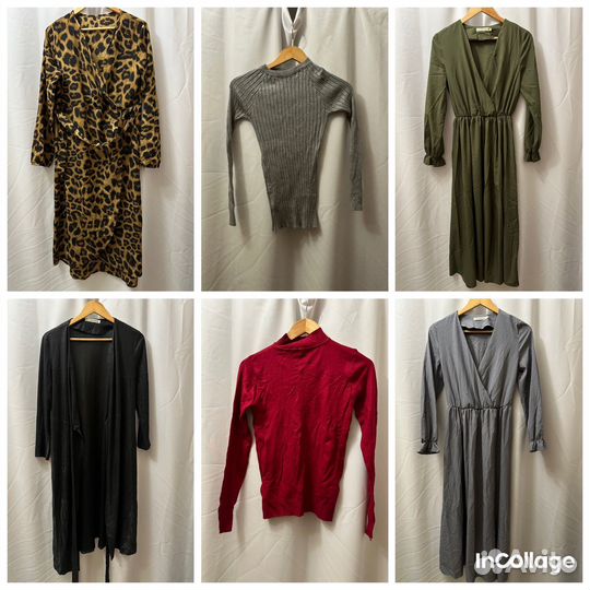 Вещи два пакета женская и верхняя