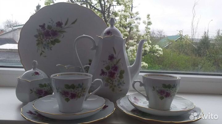 Чайно- кофейный сервиз (часть) Германия