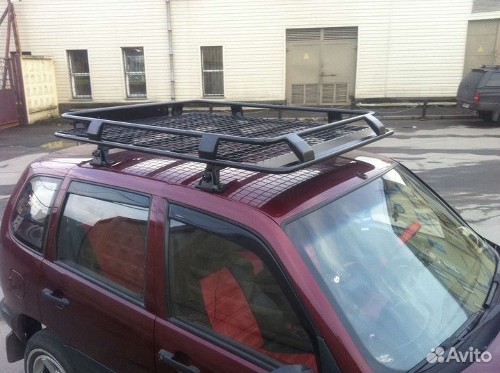 Багажник на крышу Нива Шевроле, экспедиционный