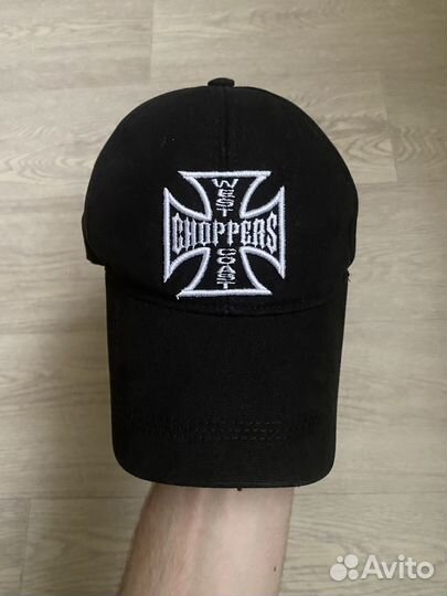 Бейсболка west coast choppers (y2k,affliction)